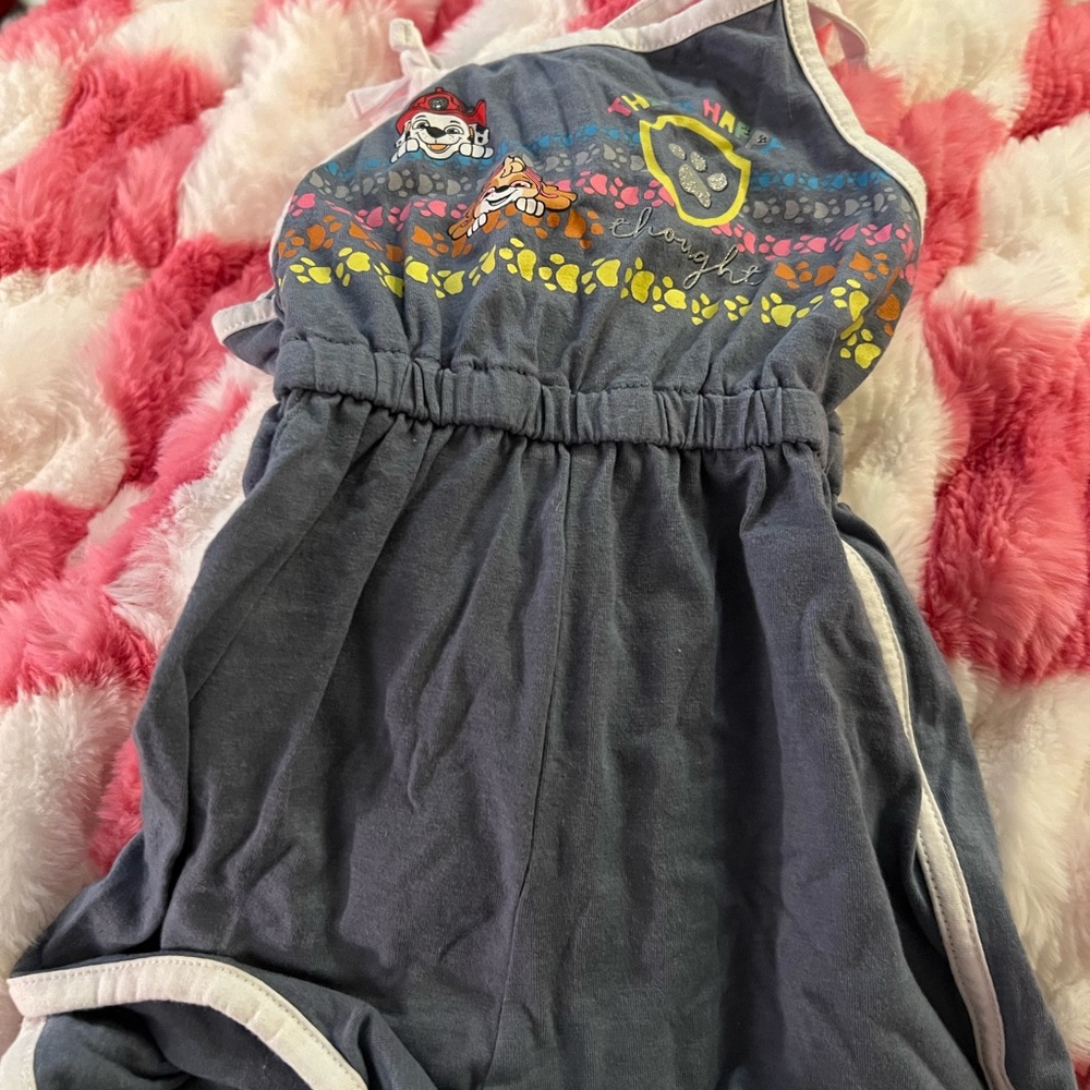 Paw Patrol Gray Romper